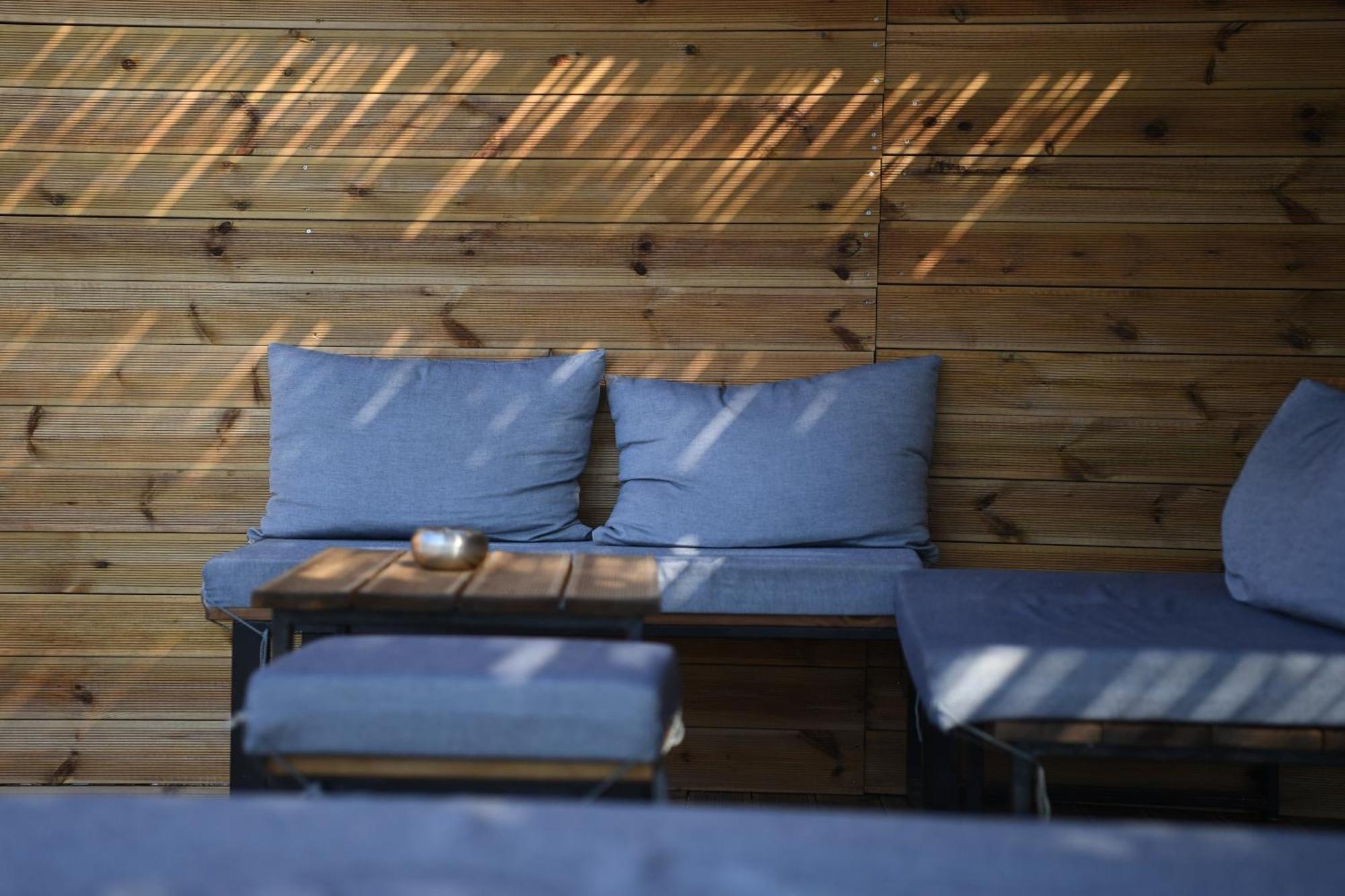 Nostos Beachfront Apartments & Studios Agios Ioannis  Eksteriør bilde