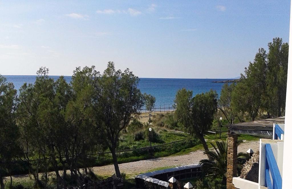 Nostos Beachfront Apartments & Studios Agios Ioannis  Eksteriør bilde