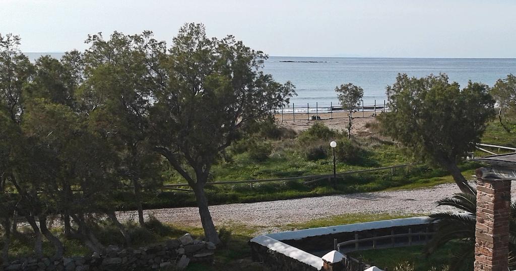 Nostos Beachfront Apartments & Studios Agios Ioannis  Eksteriør bilde