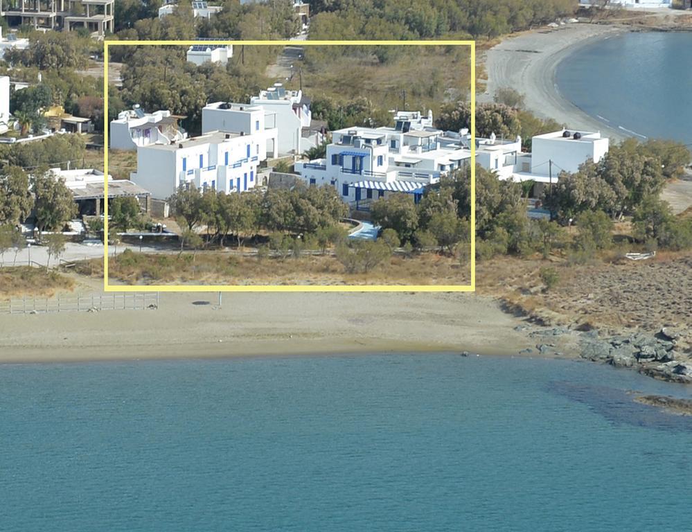 Nostos Beachfront Apartments & Studios Agios Ioannis  Eksteriør bilde
