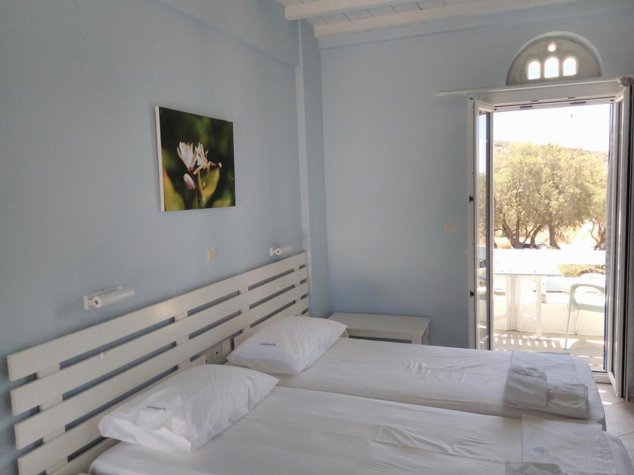 Nostos Beachfront Apartments & Studios Agios Ioannis  Eksteriør bilde