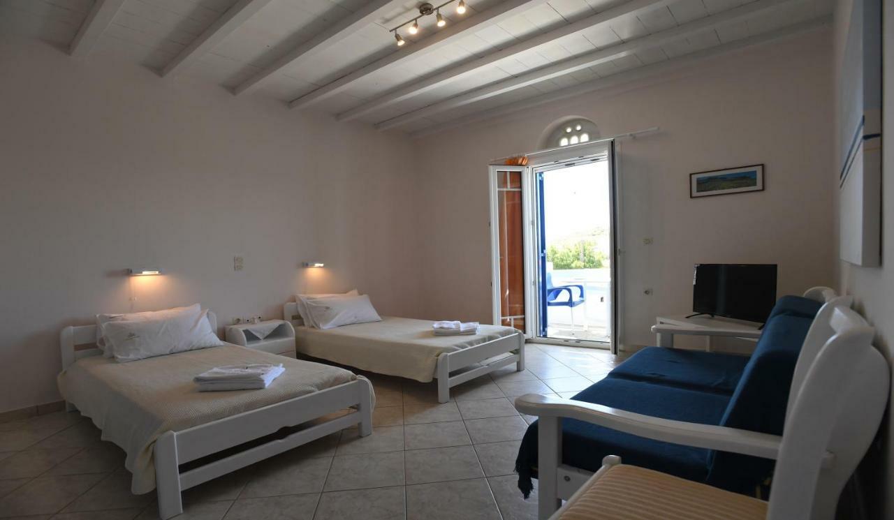 Nostos Beachfront Apartments & Studios Agios Ioannis  Eksteriør bilde