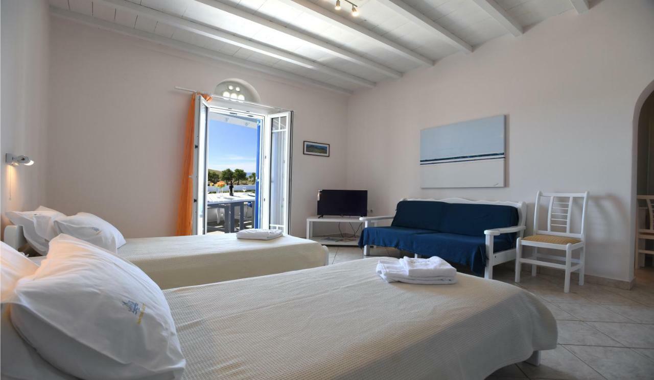 Nostos Beachfront Apartments & Studios Agios Ioannis  Eksteriør bilde