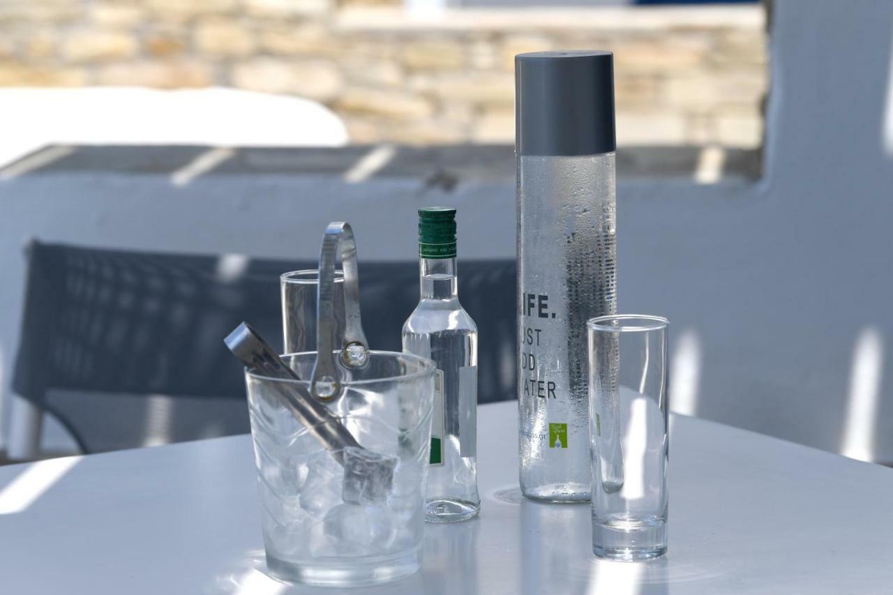 Nostos Beachfront Apartments & Studios Agios Ioannis  Eksteriør bilde