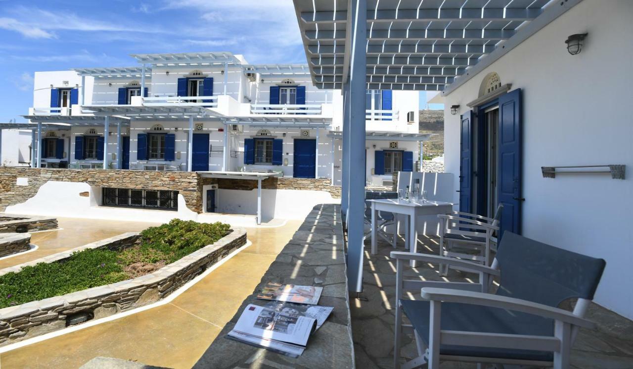 Nostos Beachfront Apartments & Studios Agios Ioannis  Eksteriør bilde
