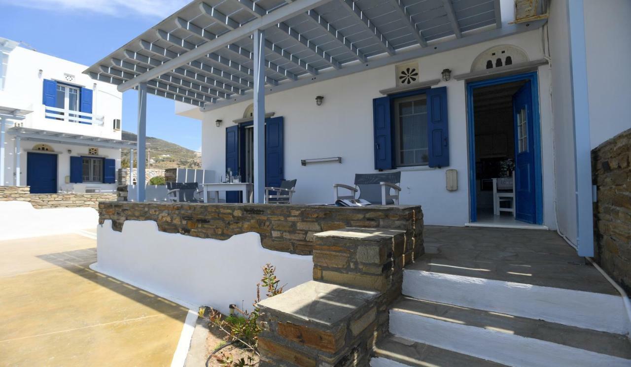 Nostos Beachfront Apartments & Studios Agios Ioannis  Eksteriør bilde