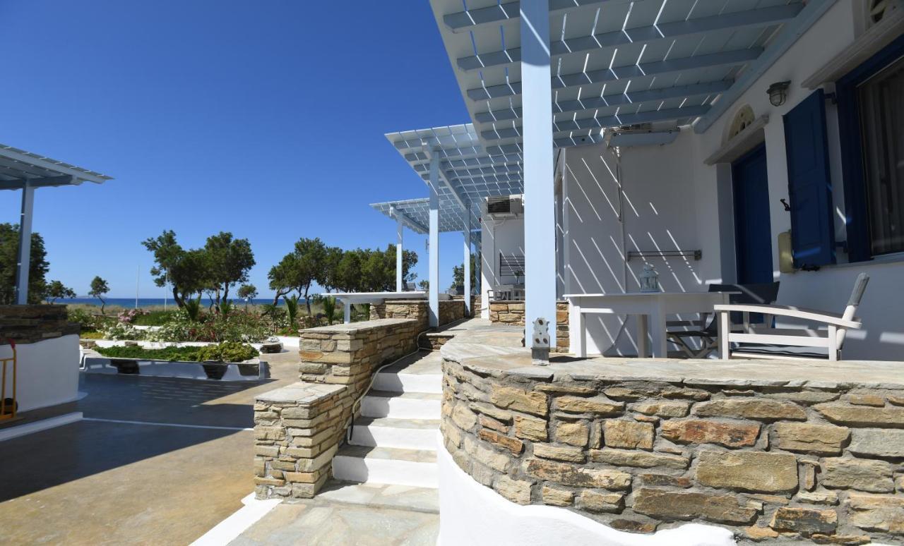 Nostos Beachfront Apartments & Studios Agios Ioannis  Eksteriør bilde