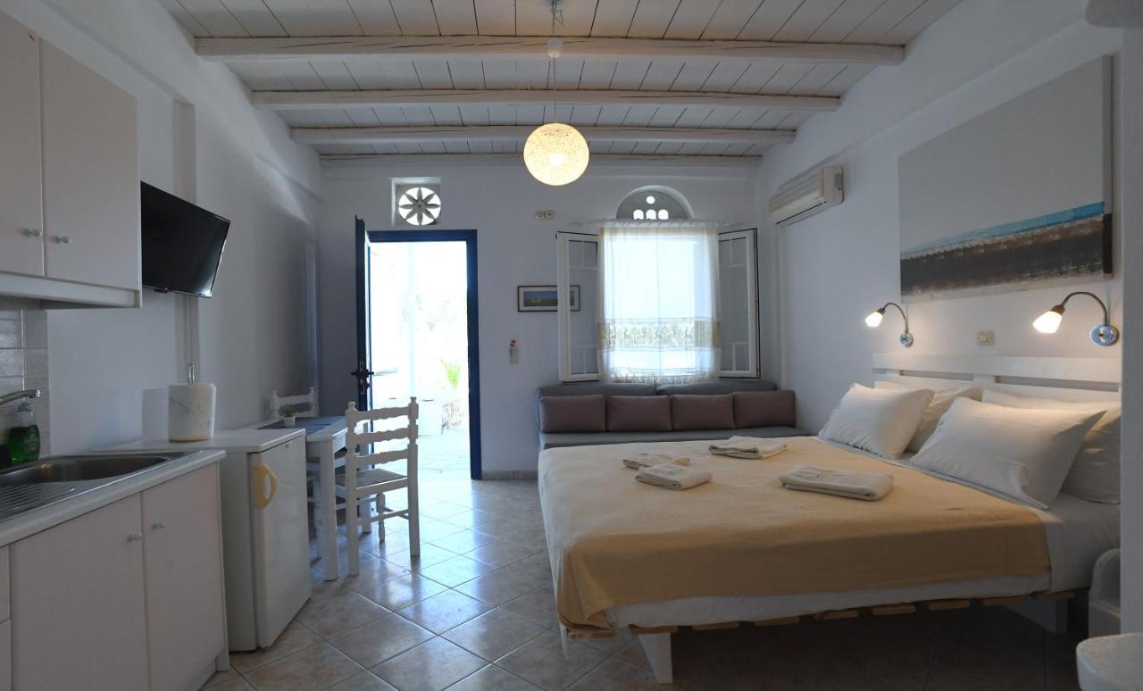 Nostos Beachfront Apartments & Studios Agios Ioannis  Eksteriør bilde